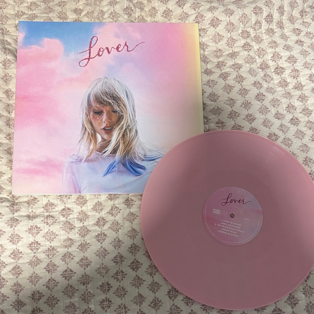 Taylor Swift Pink Vinyl Record